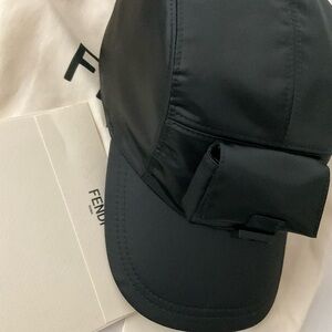 Fendi black hat